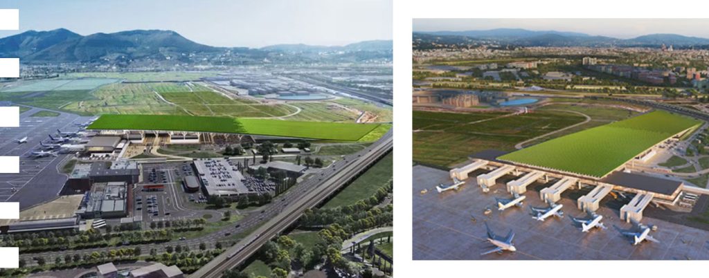 Um aeroporto coberto por… um vinhedo? Só na Toscana! 🍇✈️